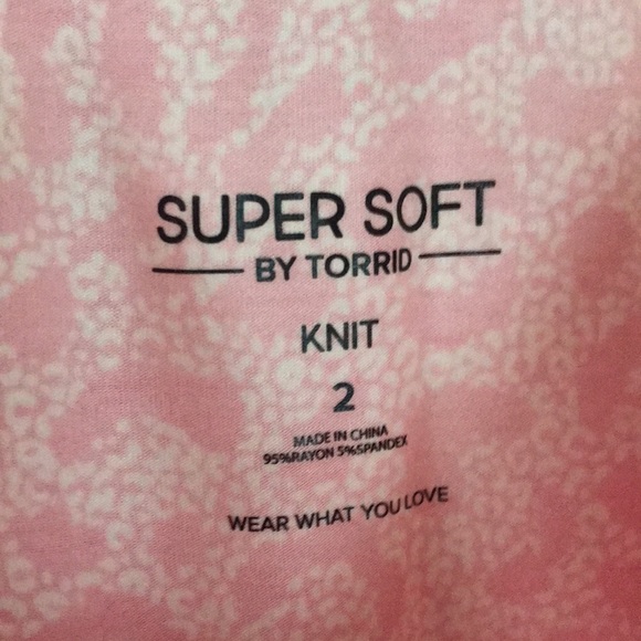 TORRID TANK MINI DRESS - SUPER SOFT LEOPARD PINK - Picture 7 of 9